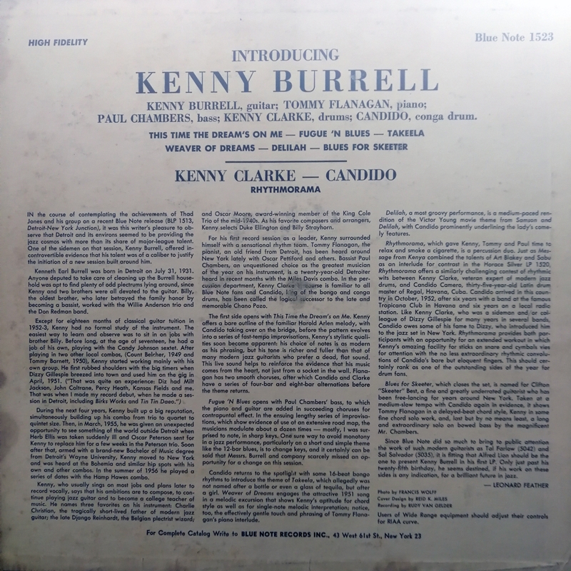 KENNY BURRELL ?INTRODUCING KENNY BURRELL2