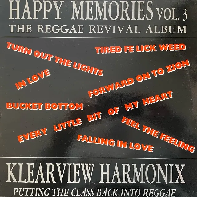 KLEARVIEW HARMONIX / HAPPY MEMORIES VOL. 3Υʥ쥳ɥ㥱å ()