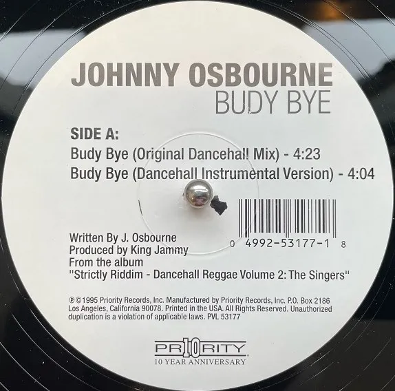 JOHNNY OSBOURNE / BUDY BYEΥʥ쥳ɥ㥱å ()