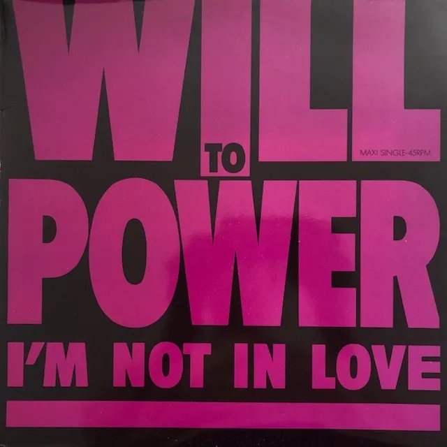 WILL TO POWER / I'M NOT IN LOVEΥʥ쥳ɥ㥱å ()