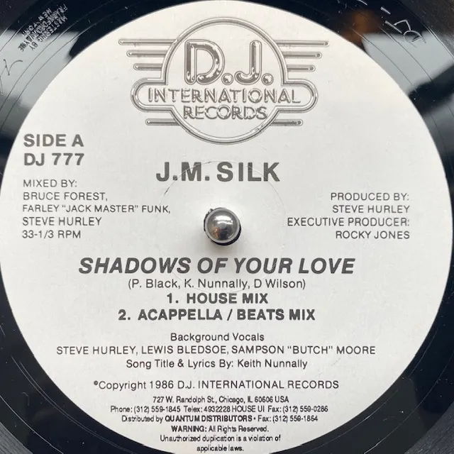 J.M. SILK / SHADOWS OF YOUR LOVEΥʥ쥳ɥ㥱å ()