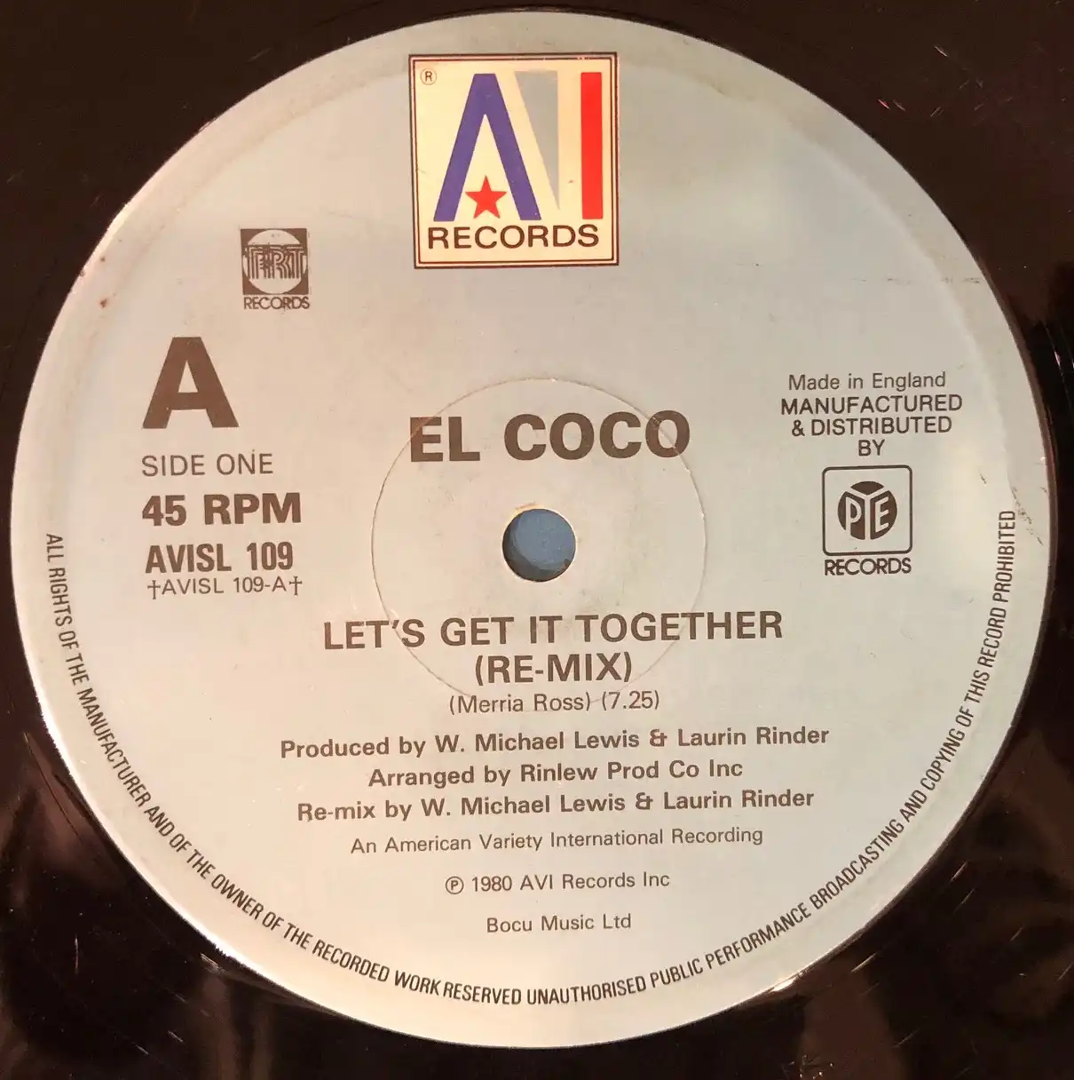 EL COCO / LET'S GET IT TOGETHER  (RE-MIX)Υʥ쥳ɥ㥱å ()