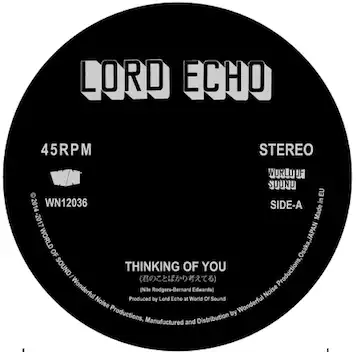 LORD ECHO / THINKING Of YOU (ΤȤФͤƤ) Υʥ쥳ɥ㥱å ()