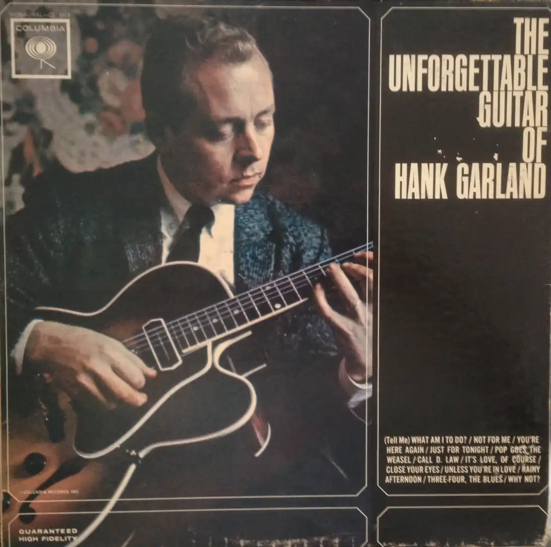 HANK GARLAND /UNFORGETTABLE GUITAR OF HANK GARLANDΥʥ쥳ɥ㥱å ()