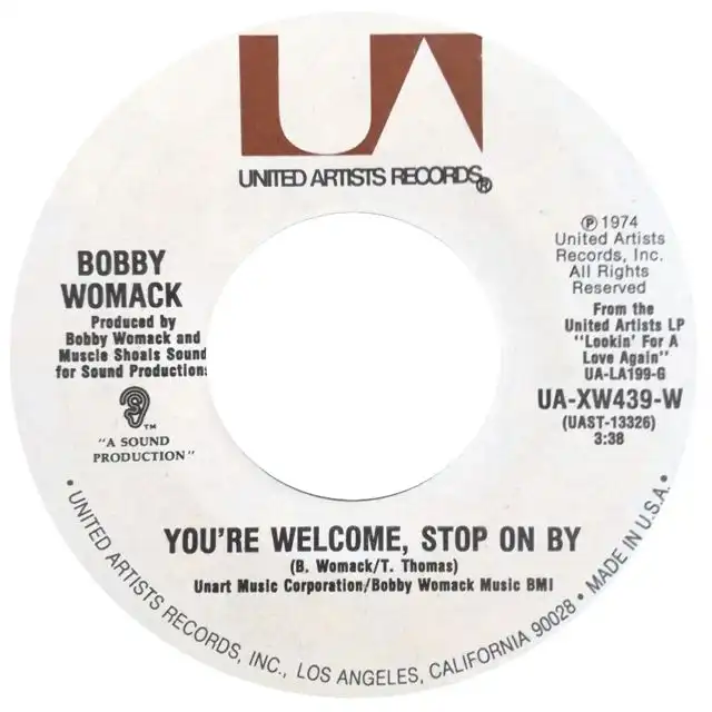 BOBBY WOMACK ‎/ YOU'RE WELCOME STOP ON BY  I DOΥʥ쥳ɥ㥱å ()