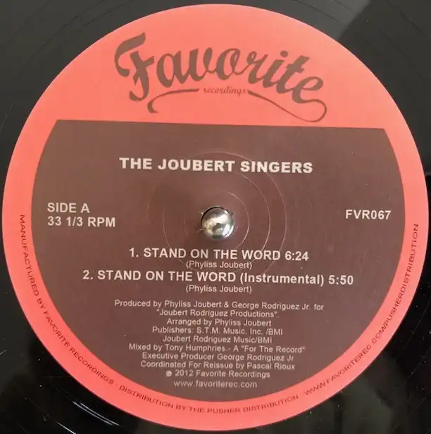 JOUBERT SINGERS ‎/ STAND ON THE WORDΥʥ쥳ɥ㥱å ()