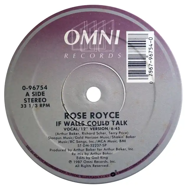 ROSE ROYCE ‎/ IF WALLS COULD TALK  LISTEN UPΥʥ쥳ɥ㥱å ()