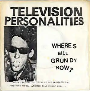 TELEVISION PERSONALITIES ‎/ WHERE'S BILL GRUNDY NOW?Υʥ쥳ɥ㥱å ()