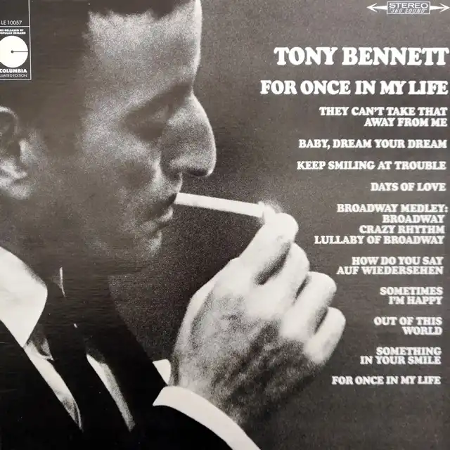 TONY BENNETT ‎/ FOR ONCE IN MY LIFEΥʥ쥳ɥ㥱å ()