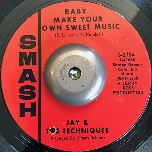 JAY & THE TECHNIQUES / BABY MAKE YOUR OWN SWEET MUSICHELP YOURSELF TO ALL MY LOVIN'Υʥ쥳ɥ㥱å ()