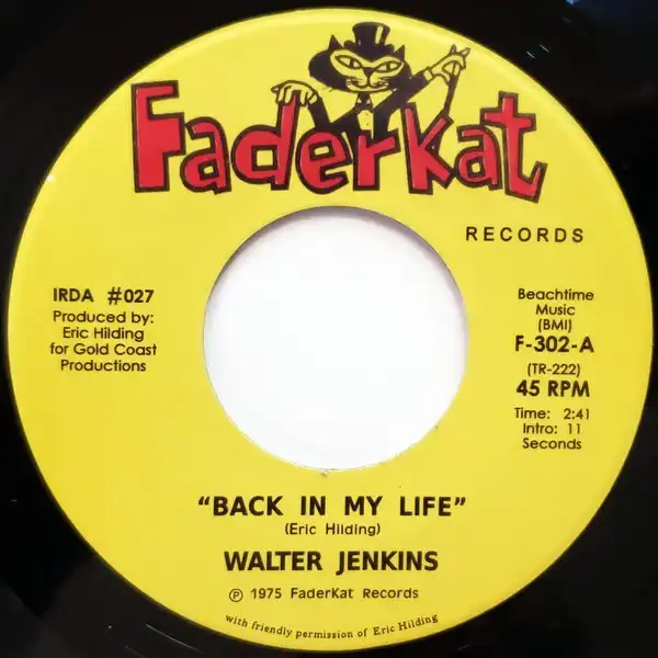 WALTER JENKINS / BACK IN MY LIFEΥʥ쥳ɥ㥱å ()