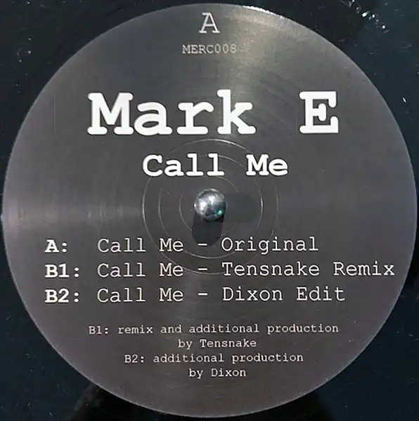 MARK E / CALL MEΥʥ쥳ɥ㥱å ()