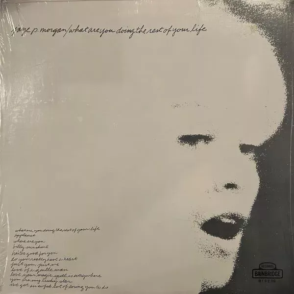 JAYE P. MORGAN / WHAT ARE YOU DOING THE REST OF YOUR LIFEΥʥ쥳ɥ㥱å ()