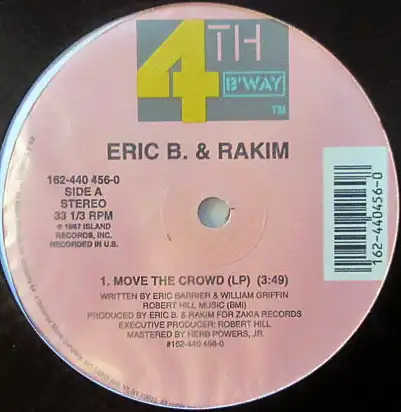 ERIC B. & RAKIM / MOVE THE CROWD  PAID IN FULLΥʥ쥳ɥ㥱å ()
