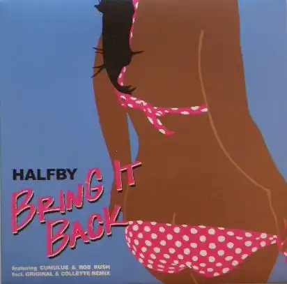 HALFBY / BRING IT BACKのアナログレコードジャケット (準備中)