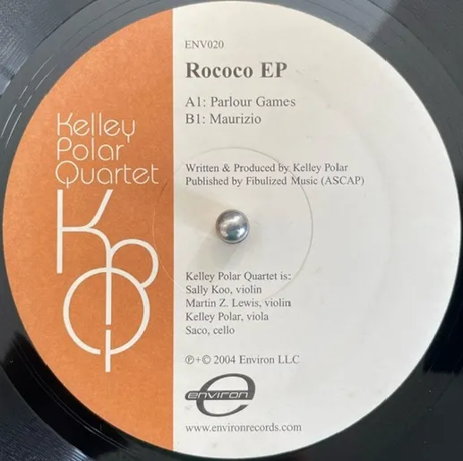 KELLEY POLAR QUARTET / ROCOCO EP