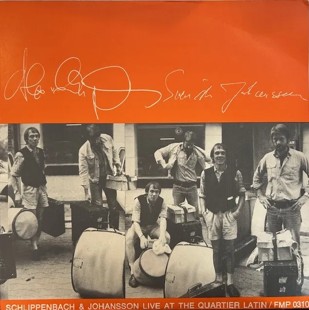 ALEXANDER VON SCHLIPPENBACH ／ SVEN-AKE JOHANSSON / LIVE AT THE QUARTIER LATINのアナログレコードジャケット (準備中)