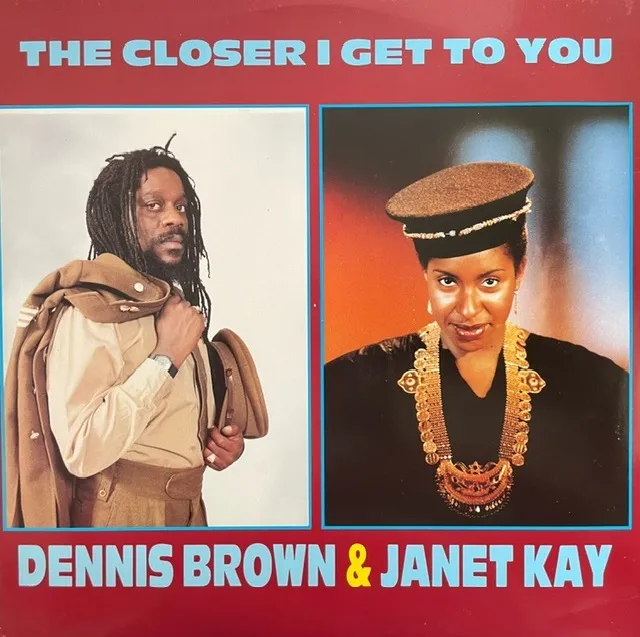 DENNIS BROWN & JANET KAY / CLOSER I GET TO YOUのアナログレコードジャケット (準備中)