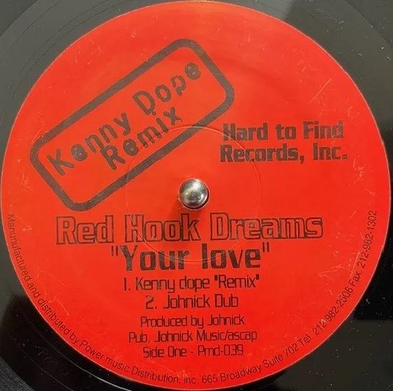RED HOOK DREAMS / YOUR LOVE  JAMMIN'