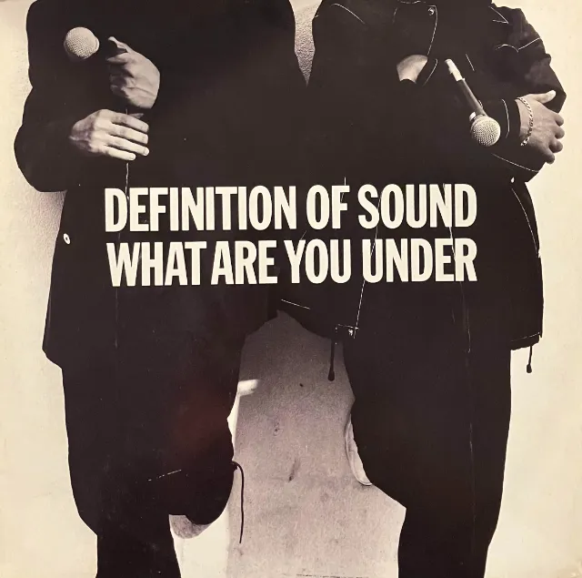 DEFINITION OF SOUND / WHAT ARE YOU UNDERのアナログレコードジャケット (準備中)