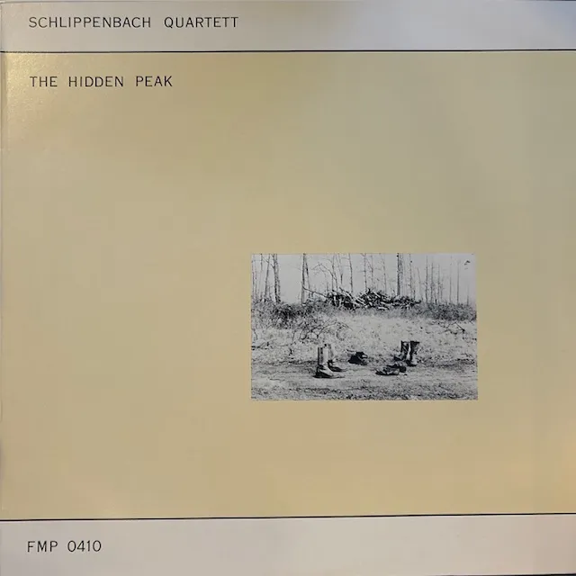 SCHLIPPENBACH QUARTETT / HIDDEN PEAKのアナログレコードジャケット (準備中)