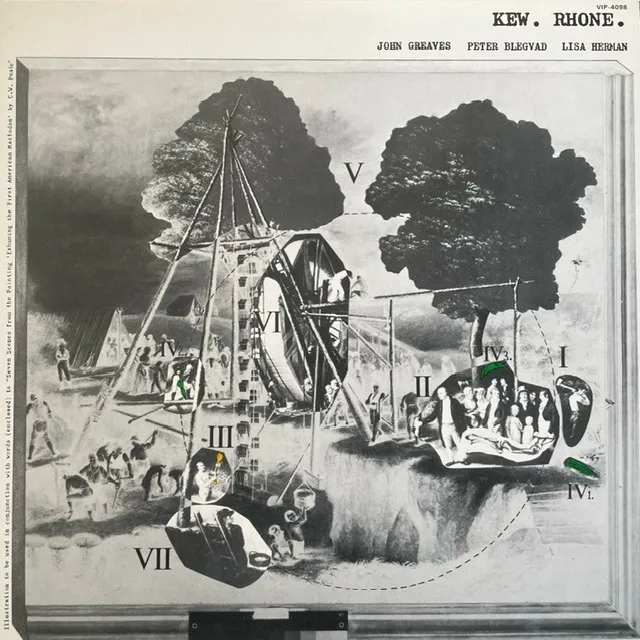 JOHN GREAVES / PETER BLEGVAD / LISA HERMAN / KEW. RHONE. (REISSUE)のアナログレコードジャケット (準備中)