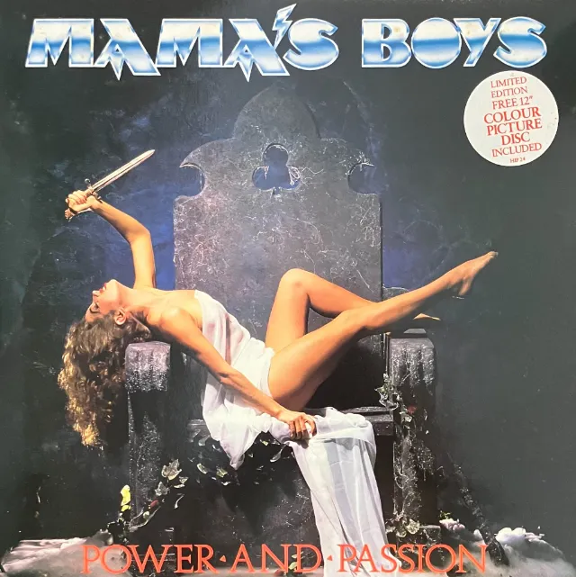 MAMA'S BOYS / POWER AND PASSIONのアナログレコードジャケット (準備中)