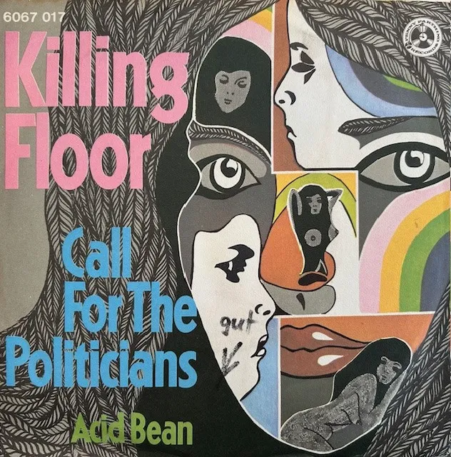 KILLING FLOOR / CALL FOR THE POLITICIANSのアナログレコードジャケット (準備中)