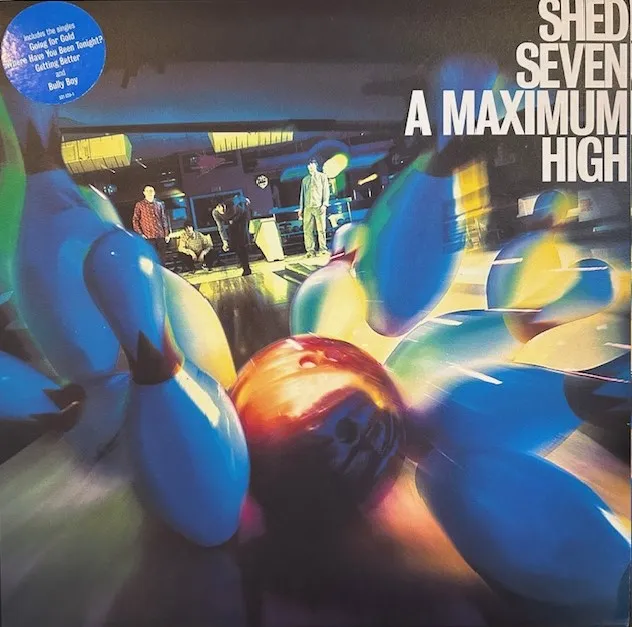 SHED SEVEN / A MAXIMUM HIGHのアナログレコードジャケット (準備中)