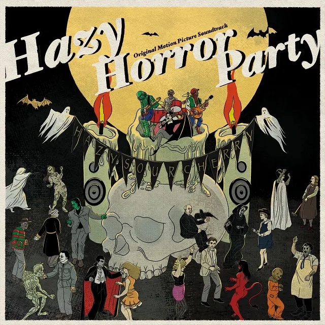 HAZY SOUR CHERRY / HAZY HORROR PARTYのアナログレコードジャケット (準備中)