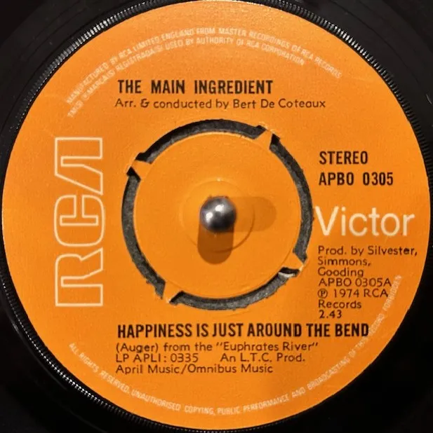 MAIN INGREDIENT / HAPPINESS IS JUST AROUND THE BEND