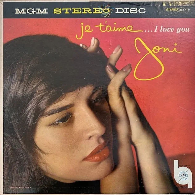 JONI JAMES / JE T'AIME... I LOVE YOUのアナログレコードジャケット (準備中)