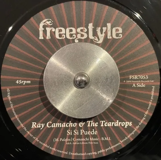 RAY CAMACHO & THE TEARDROPS / SI SI PUEDEのアナログレコードジャケット (準備中)