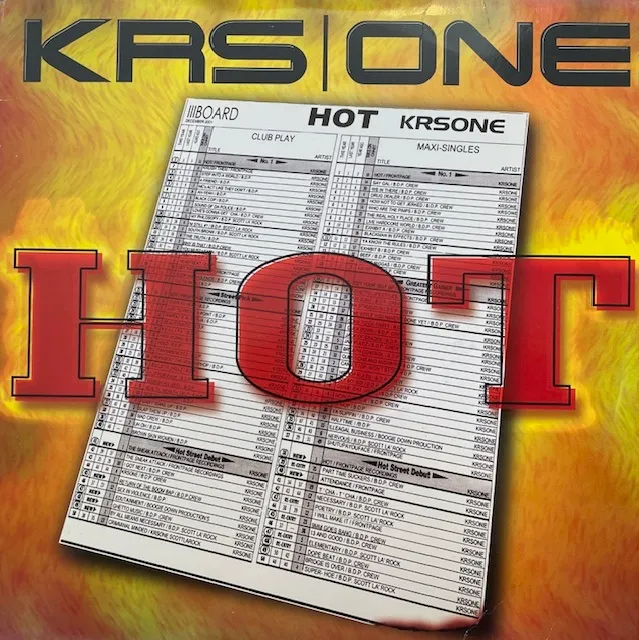 KRS-ONE / HOTのアナログレコードジャケット (準備中)