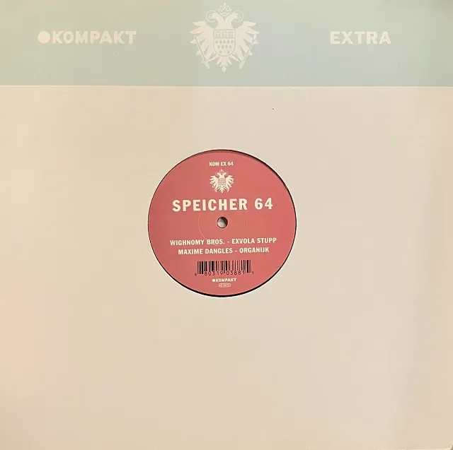 WIGHNOMY BROS. / MAXIME DANGLES / SPEICHER 64のアナログレコードジャケット (準備中)