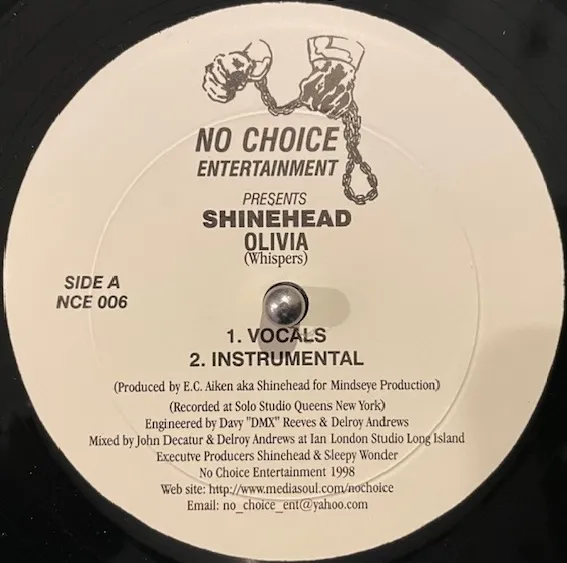 SHINEHEAD / OLIVIAのアナログレコードジャケット (準備中)