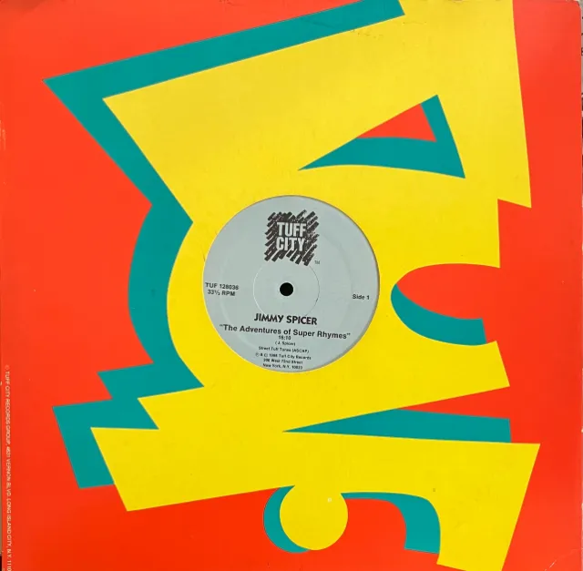 JIMMY SPICER / ADVENTURES OF SUPER RHYMES のアナログレコードジャケット (準備中)