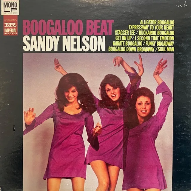 SANDY NELSON / BOOGALOO BEATのアナログレコードジャケット (準備中)