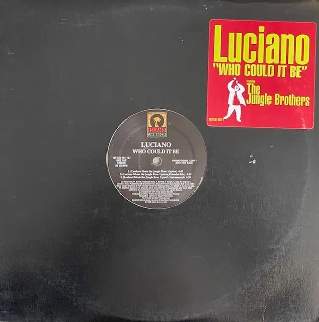 LUCIANO FEAT. JUNGLE BROTHERS / WHO COULD IT BEのアナログレコードジャケット (準備中)