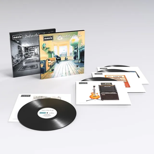 OASIS / DEFINITELY MAYBE (30TH ANNIVERSARY DELUXE EDITION) のアナログレコードジャケット (準備中)
