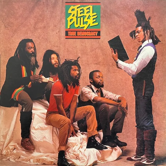STEEL PULSE / TRUE DEMOCRACYのアナログレコードジャケット (準備中)