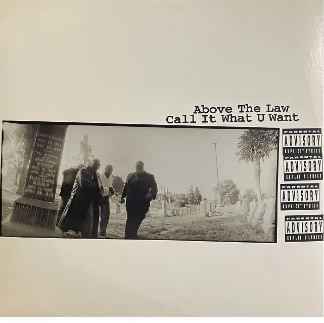 ABOVE THE LAW / CALL IT WHAT U WANTのアナログレコードジャケット (準備中)