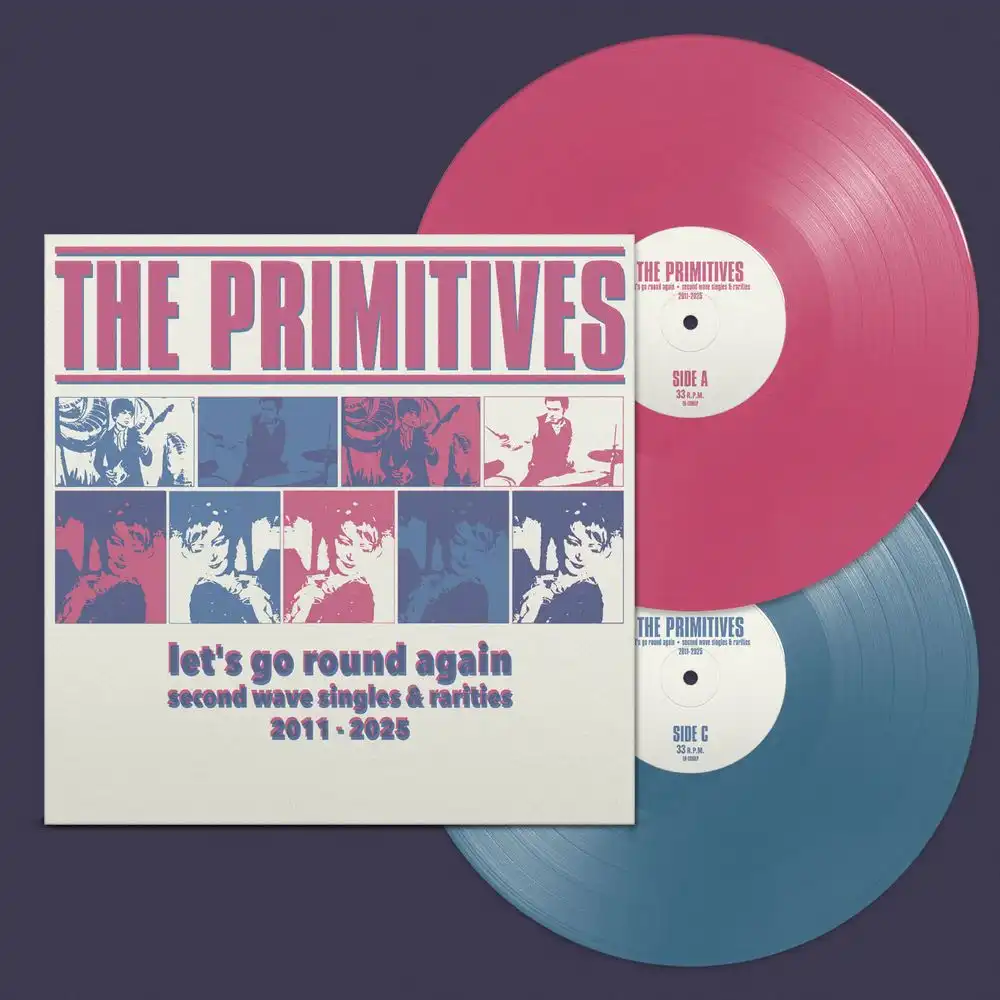 PRIMITIVES / LET'S GO ROUND AGAIN (SECOND WAVE SINGLES & RARITIES 2011-2025)のアナログレコードジャケット (準備中)