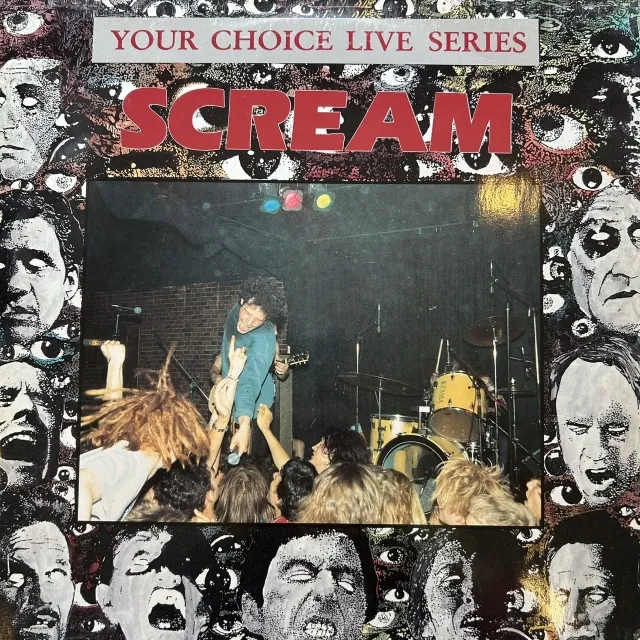 SCREAM / YOUR CHOICE LIVE SERIESのアナログレコードジャケット (準備中)