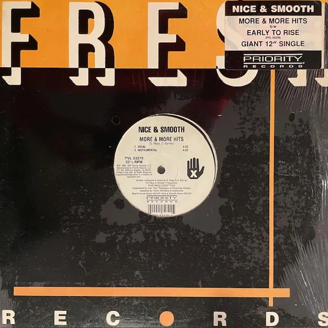 NICE & SMOOTH / MORE & MORE HITS (US REISSUE)のアナログレコードジャケット (準備中)