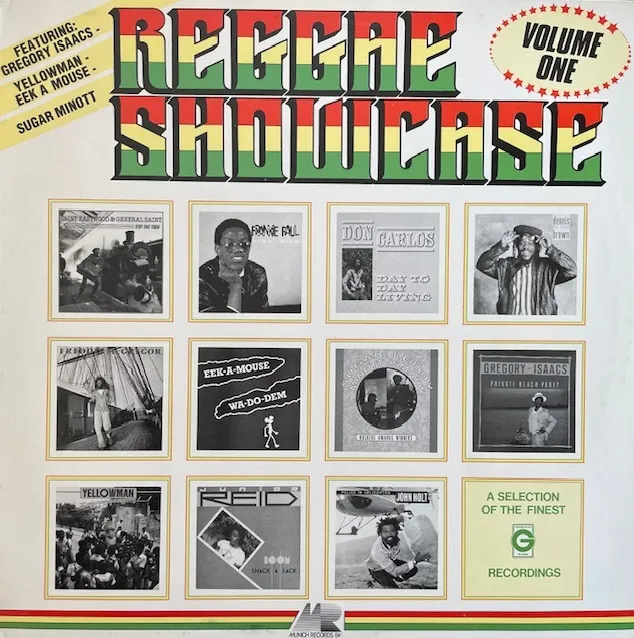 VARIOUS (DON CARLOS、GREGORY ISAACS) / REGGAE SHOWCASE VOLUME ONEのアナログレコードジャケット (準備中)