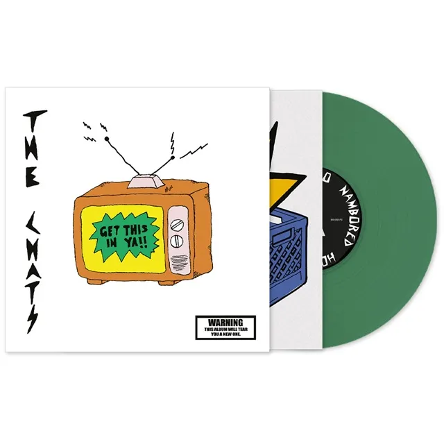 CHATS / GET THIS IN YA [GREEN VINYL]のアナログレコードジャケット (準備中)