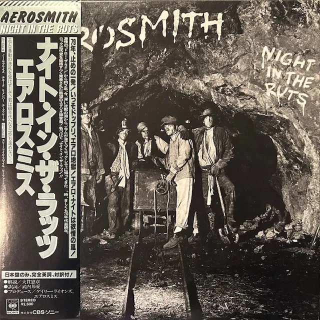 AEROSMITH / NIGHT IN THE RUTSのアナログレコードジャケット (準備中)