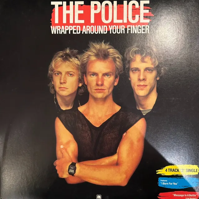 POLICE / WRAPPED AROUND YOUR FINGERのアナログレコードジャケット (準備中)
