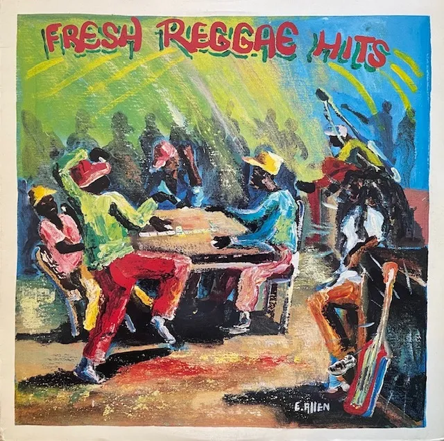 VARIOUS (HALF PINT、BARRINGTON LEVY) / FRESH REGGAE HITSのアナログレコードジャケット (準備中)